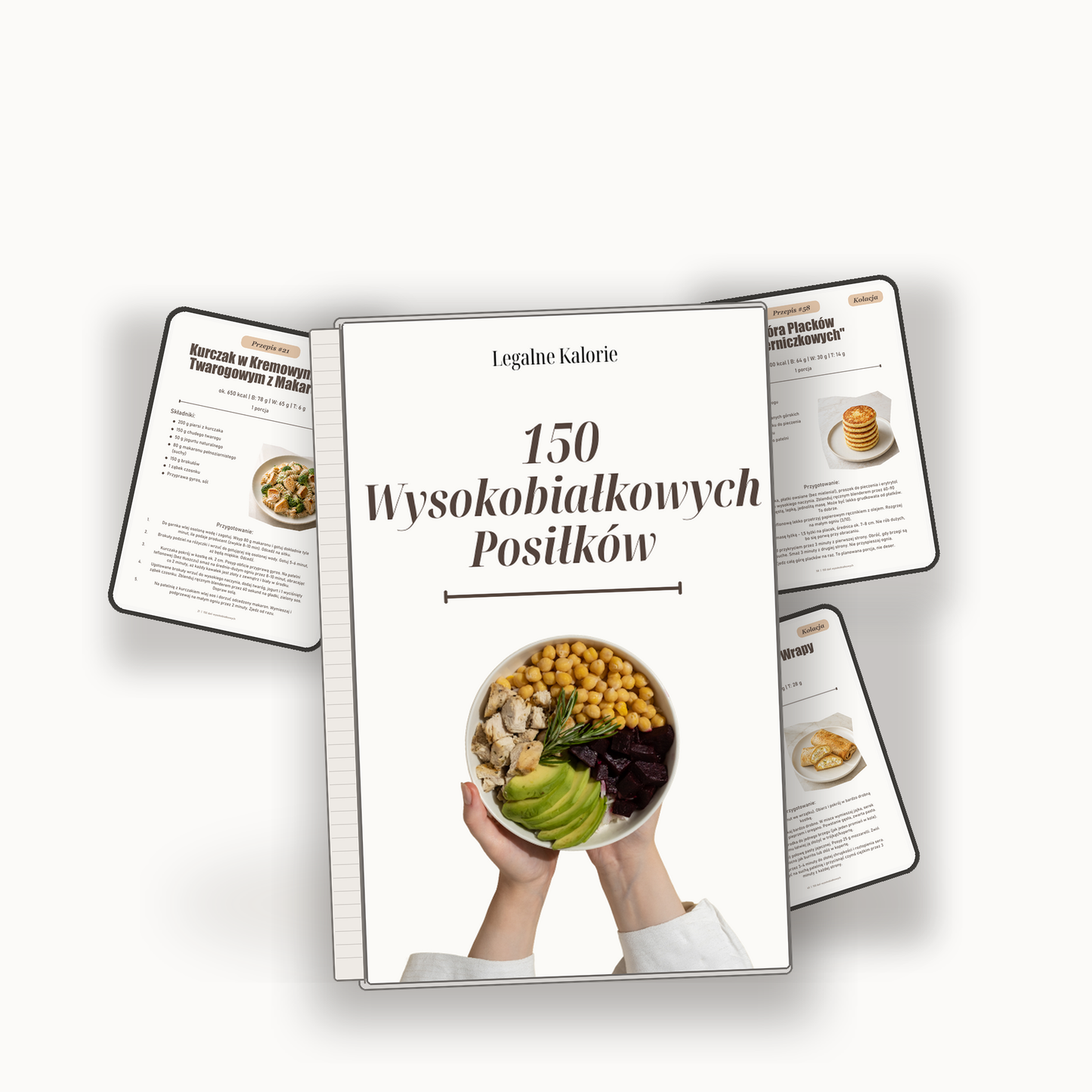 150 Wysokobiałkowych Posiłków